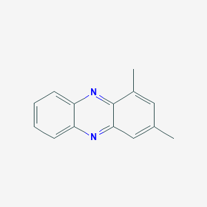 molecular formula C14H12N2 B13101876 1,3-Dimethylphenazine 