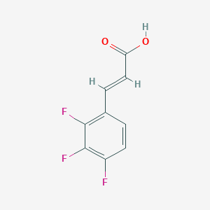 molecular formula C9H5F3O2 B1310192 2,3,4-Trifluorocinnamic acid CAS No. 207742-85-6