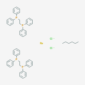molecular formula C58H62Cl2P4Re-2 B131020 Bis-1,2-bpedr CAS No. 151304-29-9