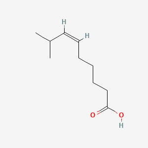 (Z)-8-methylnon-6-enoic acid