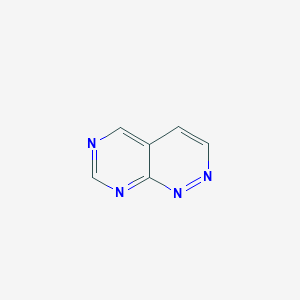 molecular formula C6H4N4 B13102040 Pyrimido[4,5-c]pyridazine CAS No. 254-62-6