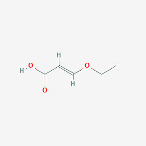 molecular formula C5H8O3 B1310210 3-Ethoxyacrylic acid CAS No. 6192-01-4