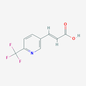 (2E)-3-[6-(Trifluoromethyl)pyridin-3-yl]propenoic acid