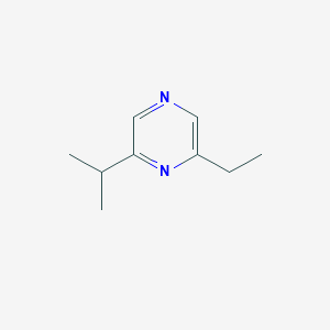 molecular formula C9H14N2 B13102353 2-Ethyl-6-isopropylpyrazine 