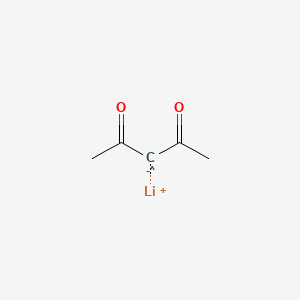 molecular formula C5H6LiO2 B13102457 Lithiumacetylacetonate 