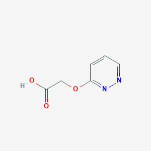 molecular formula C6H6N2O3 B1310246 (Pyridazin-3-yloxy)acetic acid CAS No. 98197-84-3
