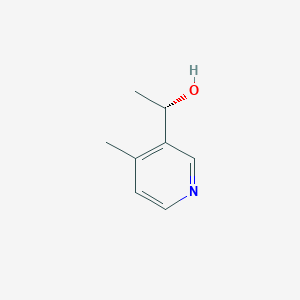 molecular formula C8H11NO B131027 (S)-1-(4-methylpyridin-3-yl)ethanol CAS No. 145920-70-3