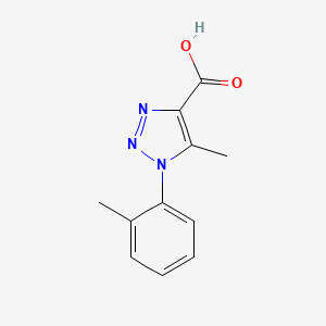 5-Methyl-1-o-tolyl-1H-[1,2,3]triazole-4-carboxylic acid