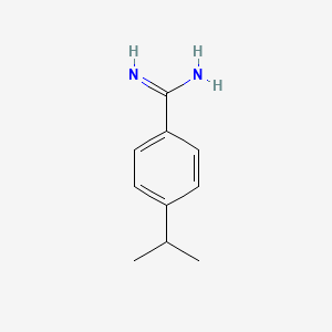 molecular formula C10H14N2 B1310341 4-Isopropylbenzamidine CAS No. 743417-63-2