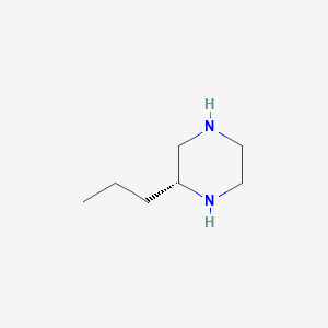 molecular formula C7H16N2 B13103791 (R)-2-Propylpiperazine 