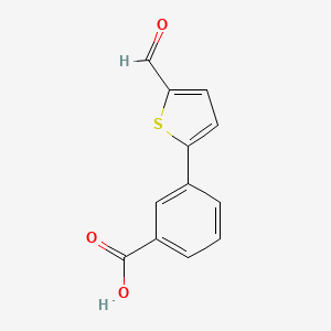 3-(5-formylthiophen-2-yl)benzoic Acid