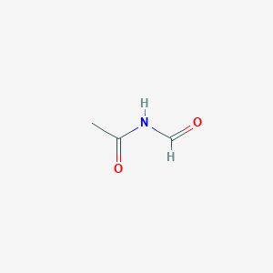 molecular formula C3H5NO2 B13104129 N-Formylacetamide CAS No. 21163-79-1