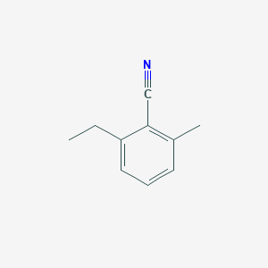 molecular formula C10H11N B1310423 2-Ethyl-6-methylbenzonitrile CAS No. 95881-22-4