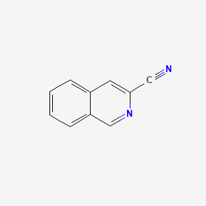 molecular formula C10H6N2 B1310431 3-Isoquinolinecarbonitrile CAS No. 26947-41-1