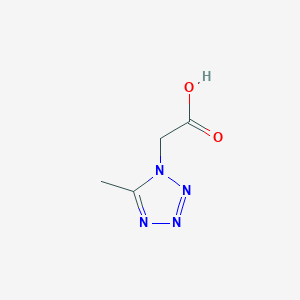 molecular formula C4H6N4O2 B1310432 (5-甲基-1H-四唑-1-基)乙酸 CAS No. 21743-55-5