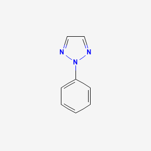 molecular formula C8H7N3 B1310436 2-phenyl-2H-1,2,3-triazole CAS No. 51039-49-7