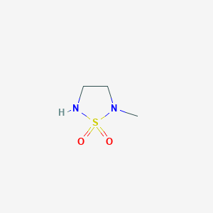 B1310456 2-Methyl-1,2,5-thiadiazolidine 1,1-dioxide CAS No. 67104-97-6