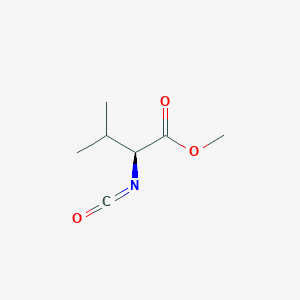 molecular formula C7H11NO3 B1310460 Methyl (S)-(-)-2-isocyanato-3-methylbutyrate CAS No. 30293-86-8