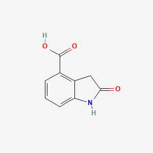 molecular formula C9H7NO3 B1310462 2-Oxoindoline-4-carboxylic acid CAS No. 90322-37-5