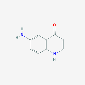 molecular formula C9H8N2O B1310475 6-Aminoquinolin-4-ol CAS No. 56717-02-3