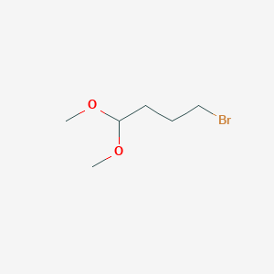 molecular formula C6H13BrO2 B1310479 4-Bromo-1,1-dimethoxybutane CAS No. 24157-02-6
