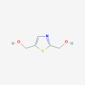 molecular formula C5H7NO2S B13104830 2,5-Thiazoledimethanol CAS No. 326850-61-7