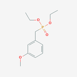 molecular formula C12H19O4P B1310494 二乙基3-甲氧基苄基膦酸酯 CAS No. 60815-18-1