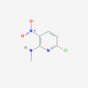 B1310508 6-chloro-N-methyl-3-nitropyridin-2-amine CAS No. 33742-70-0