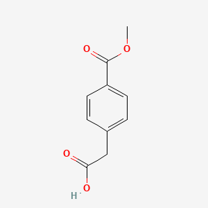molecular formula C10H10O4 B1310523 2-(4-(Methoxycarbonyl)phenyl)acetic acid CAS No. 22744-12-3