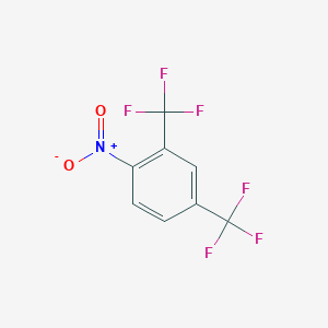 molecular formula C8H3F6NO2 B1310536 2,4-Bis(trifluoromethyl)nitrobenzene CAS No. 224044-97-7