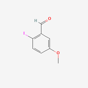 molecular formula C8H7IO2 B1310537 2-Iodo-5-methoxybenzaldehyde CAS No. 77287-58-2