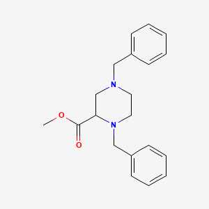 Methyl 1,4-dibenzylpiperazine-2-carboxylate