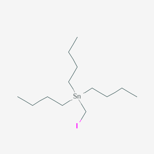 molecular formula C13H29ISn B1310542 三丁基(碘甲基)锡烷 CAS No. 66222-29-5