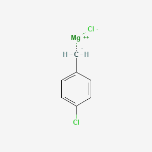 molecular formula C7H6Cl2Mg B1310549 4-Chlorobenzylmagnesium chloride CAS No. 874-72-6