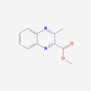 molecular formula C11H10N2O2 B1310550 Methyl 3-methylquinoxaline-2-carboxylate CAS No. 61522-54-1