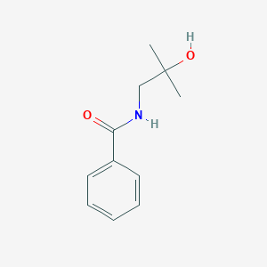 molecular formula C11H15NO2 B13105578 N-(2-hydroxy-2-methylpropyl)benzamide CAS No. 33561-46-5