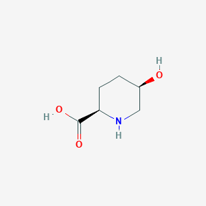 molecular formula C6H11NO3 B1310562 (2R,5R)-5-Hydroxypiperidine-2-carboxylic acid CAS No. 448964-01-0