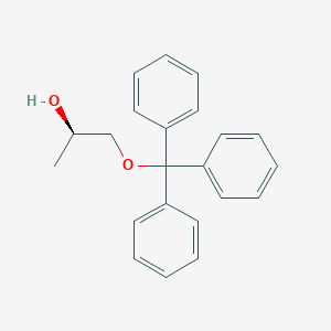molecular formula C22H22O2 B1310572 (2R)-1-(triphenylmethoxy)-2-propanol CAS No. 20263-26-7