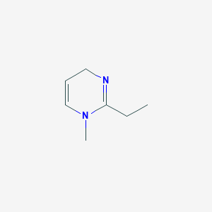 molecular formula C7H12N2 B13105781 2-Ethyl-1-methyl-1,4-dihydropyrimidine 