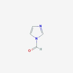 molecular formula C4H4N2O B1310581 1H-咪唑-1-甲醛 CAS No. 3197-61-3