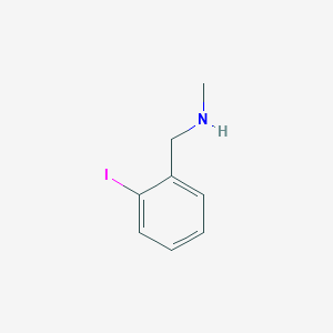 molecular formula C8H10IN B1310590 (2-Iodo-benzyl)-methyl-amine CAS No. 113258-86-9