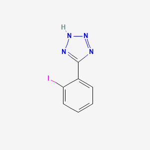 molecular formula C7H5IN4 B1310592 5-(2-碘苯基)-1H-四唑 CAS No. 73096-40-9