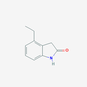 molecular formula C10H11NO B131060 4-Ethyl-1,3-dihydro-2H-indol-2-one CAS No. 954117-24-9