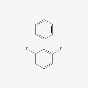 molecular formula C12H8F2 B13106098 2,6-Difluoro-1,1'-biphenyl CAS No. 2285-29-2