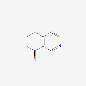 molecular formula C9H9NO B1310617 6,7-dihydro-5H-isoquinolin-8-one CAS No. 21917-88-4