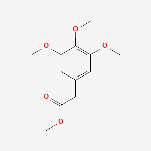 molecular formula C12H16O5 B1310624 Methyl 2-(3,4,5-trimethoxyphenyl)acetate CAS No. 2989-06-2