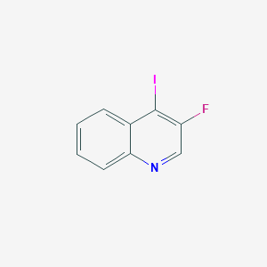 molecular formula C9H5FIN B1310626 3-氟-4-碘喹啉 CAS No. 213772-63-5