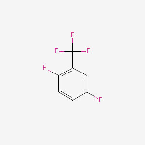 molecular formula C7H3F5 B1310629 2,5-Difluorobenzotrifluoride CAS No. 393-38-4