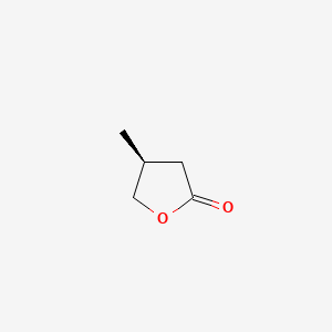 molecular formula C5H8O2 B1310634 (S)-4-Methyldihydrofuran-2(3H)-one CAS No. 64190-48-3