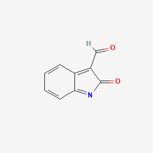 molecular formula C9H5NO2 B13106426 3-Oxomethylideneindolin-2-one 